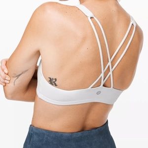 Lululemon Free to Be Sports Bra White